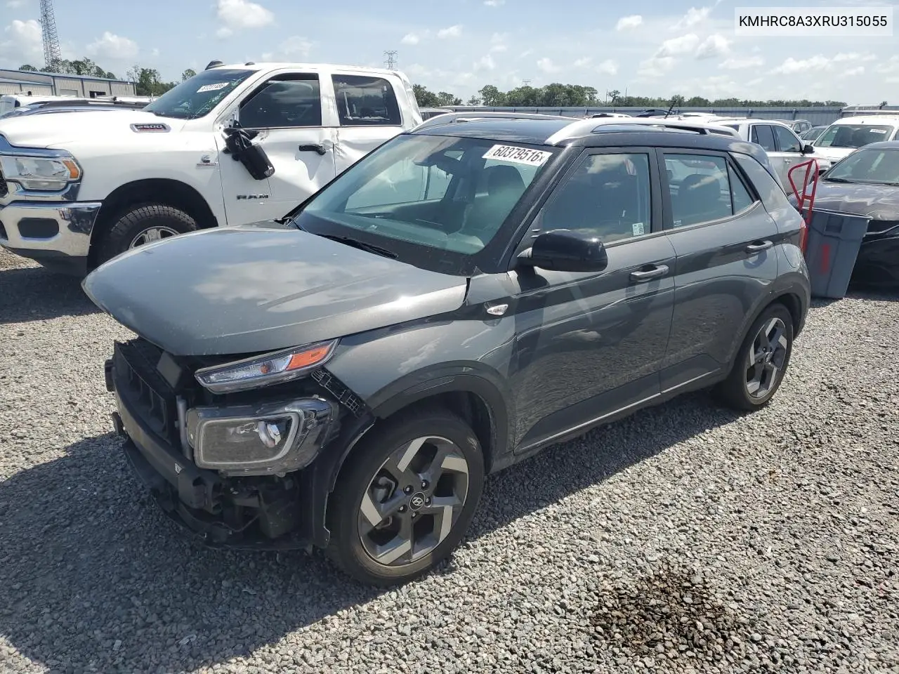 2024 Hyundai Venue Limited VIN: KMHRC8A3XRU315055 Lot: 60379516