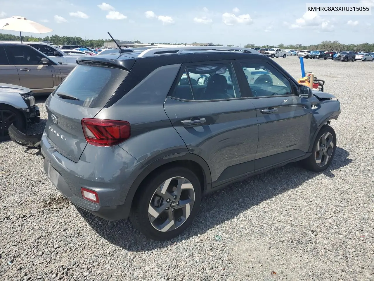 2024 Hyundai Venue Limited VIN: KMHRC8A3XRU315055 Lot: 60379516