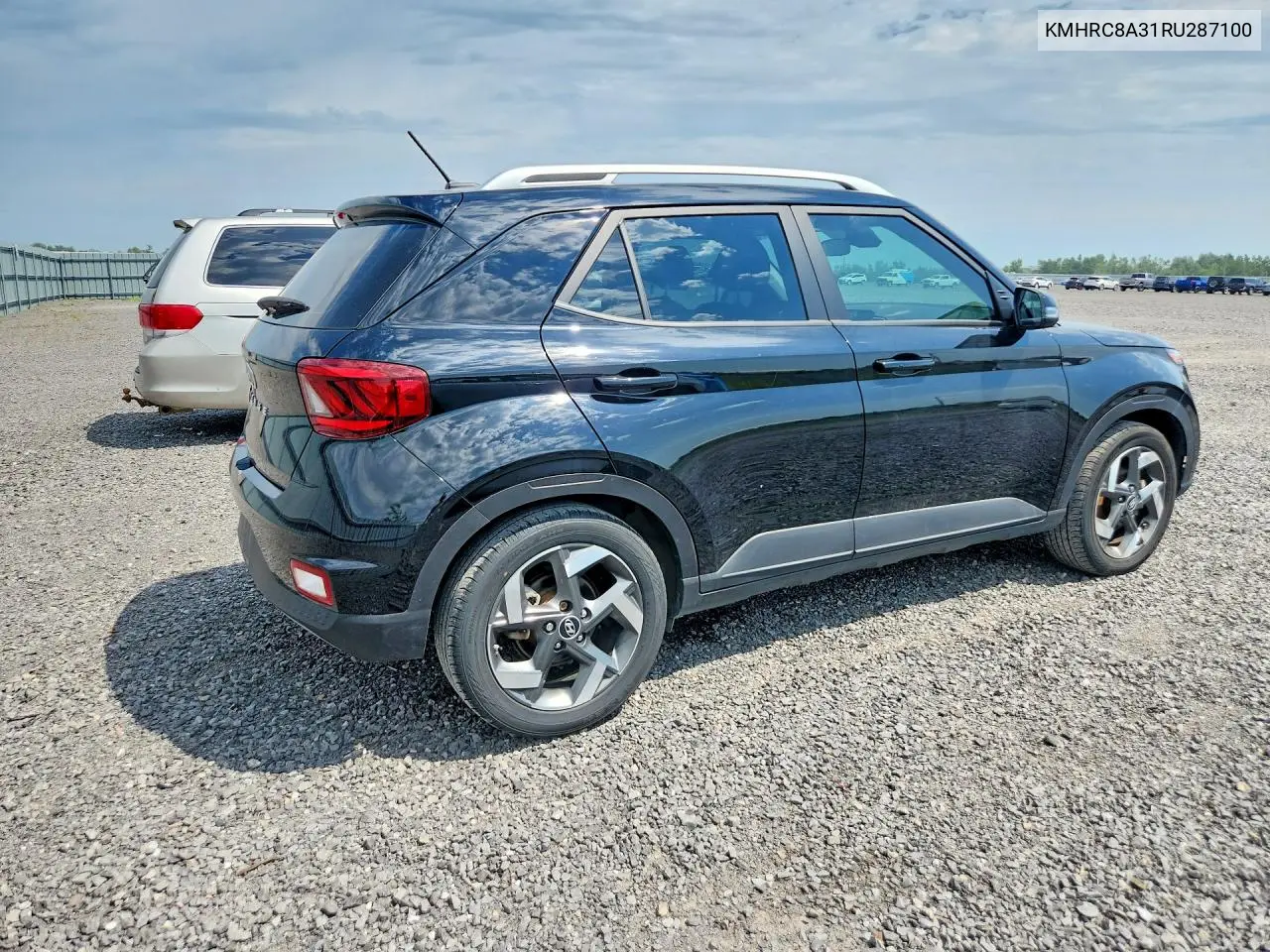 2024 Hyundai Venue Sel VIN: KMHRC8A31RU287100 Lot: 60410936