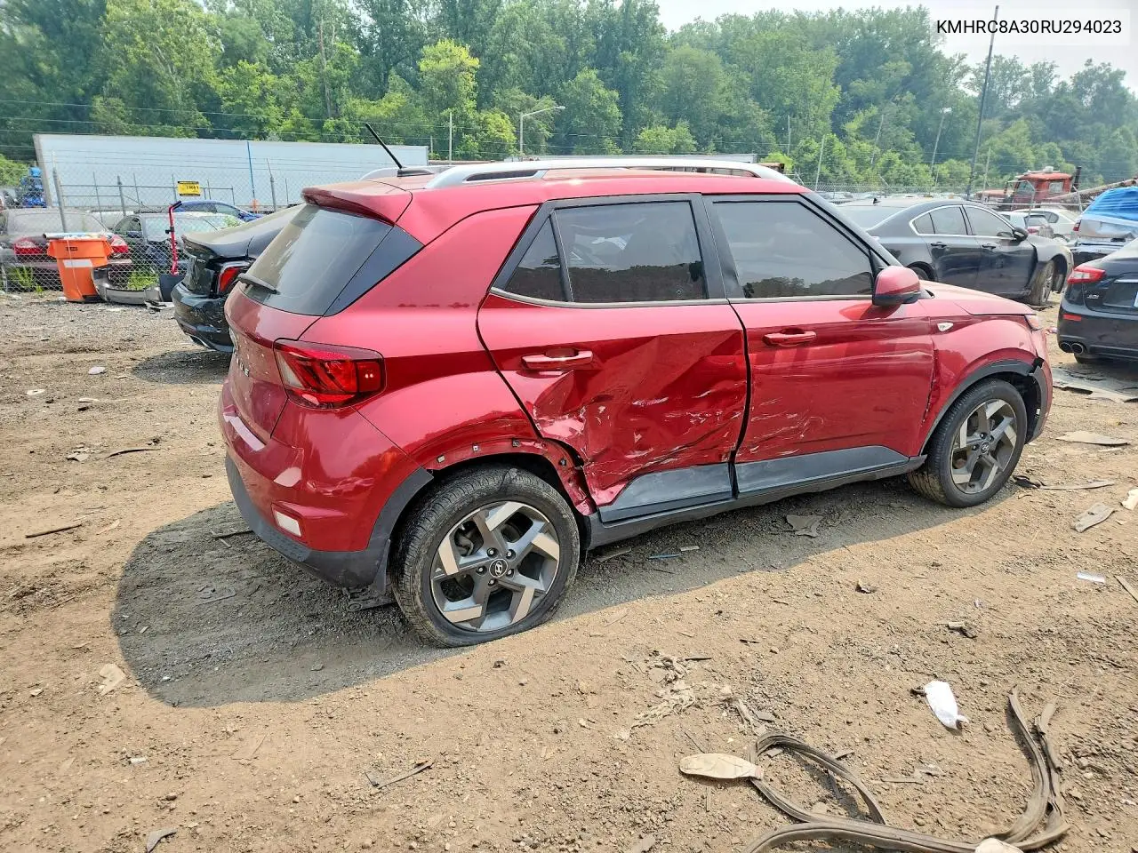 2024 Hyundai Venue Limited VIN: KMHRC8A30RU294023 Lot: 61242956