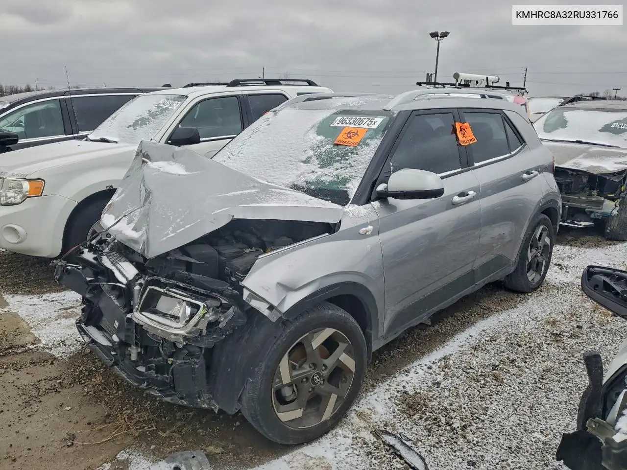 KMHRC8A32RU331766 2024 Hyundai Venue Sel