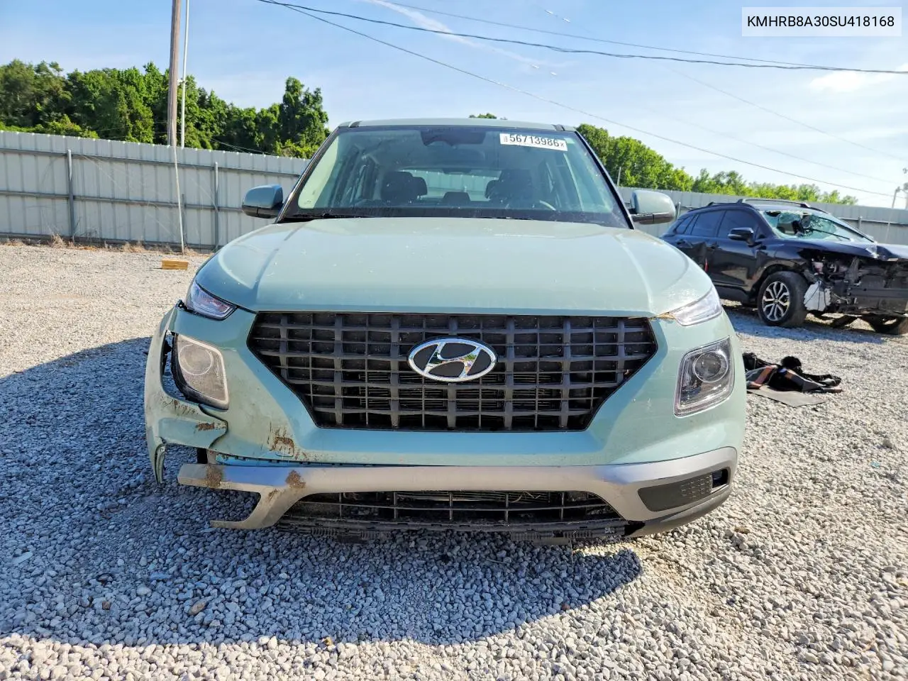 2025 Hyundai Venue Se VIN: KMHRB8A30SU418168 Lot: 56713986
