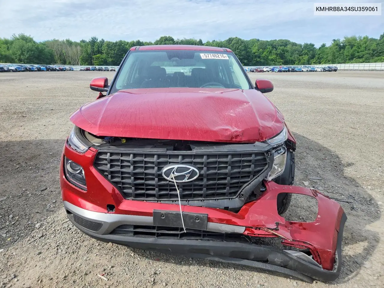 2025 Hyundai Venue Se VIN: KMHRB8A34SU359061 Lot: 57746216