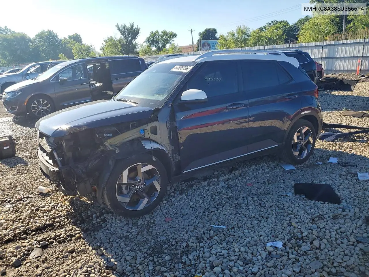 2025 Hyundai Venue Limited VIN: KMHRC8A38SU356614 Lot: 57808756