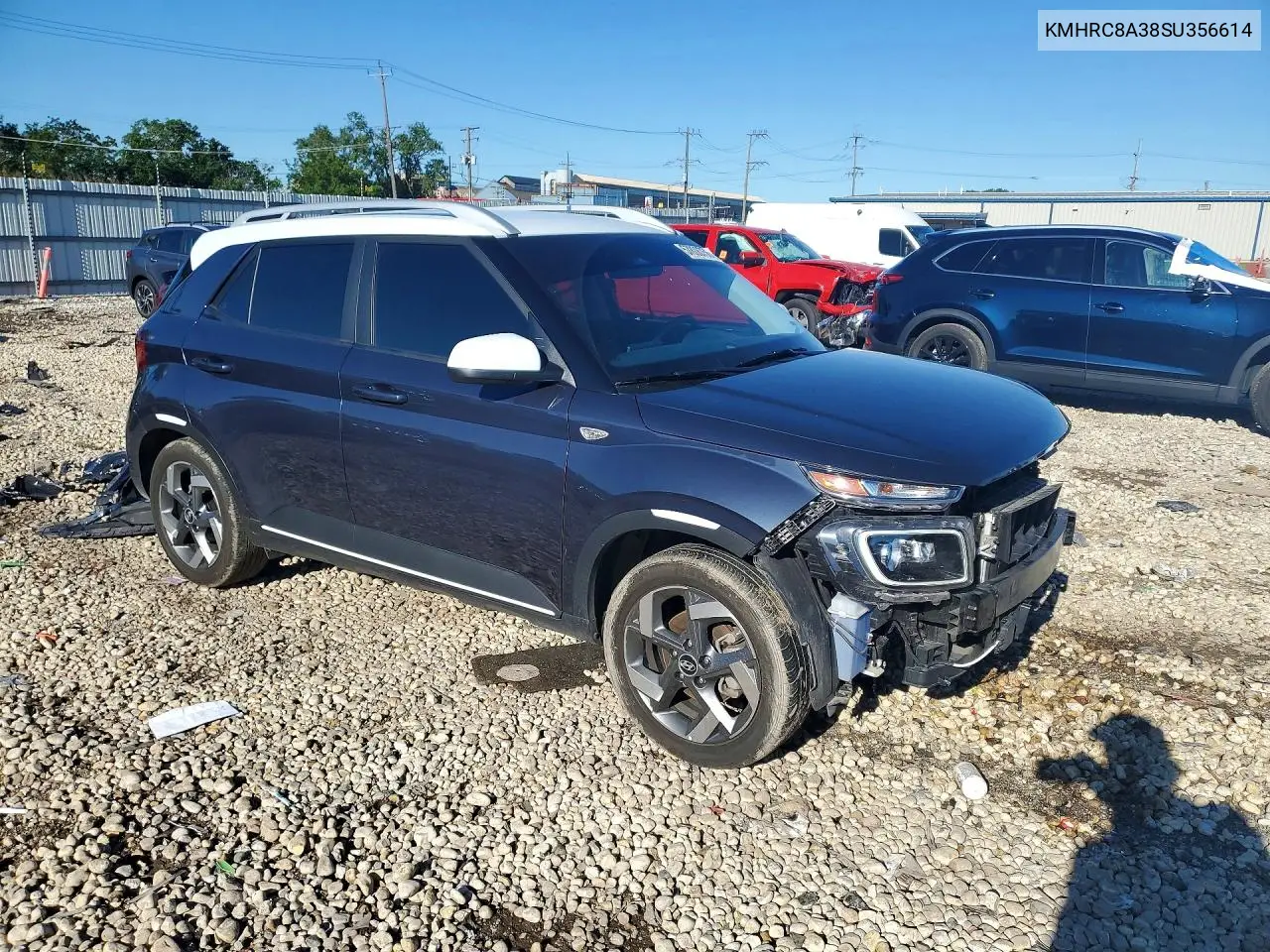 2025 Hyundai Venue Limited VIN: KMHRC8A38SU356614 Lot: 57808756