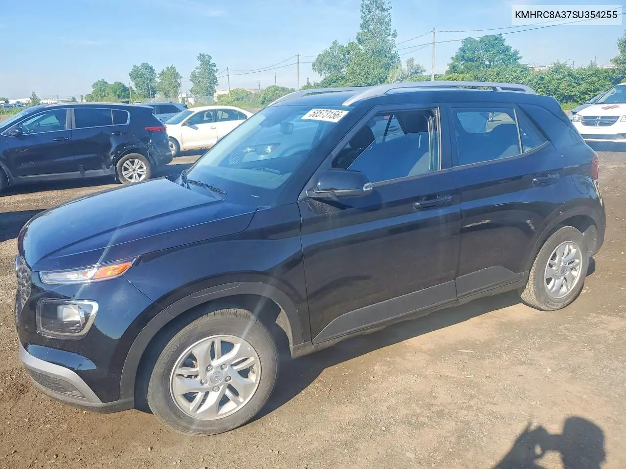 2025 Hyundai Venue Sel VIN: KMHRC8A37SU354255 Lot: 58573156