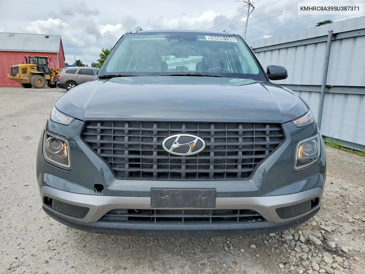 2025 Hyundai Venue Sel VIN: KMHRC8A39SU387371 Lot: 58686196