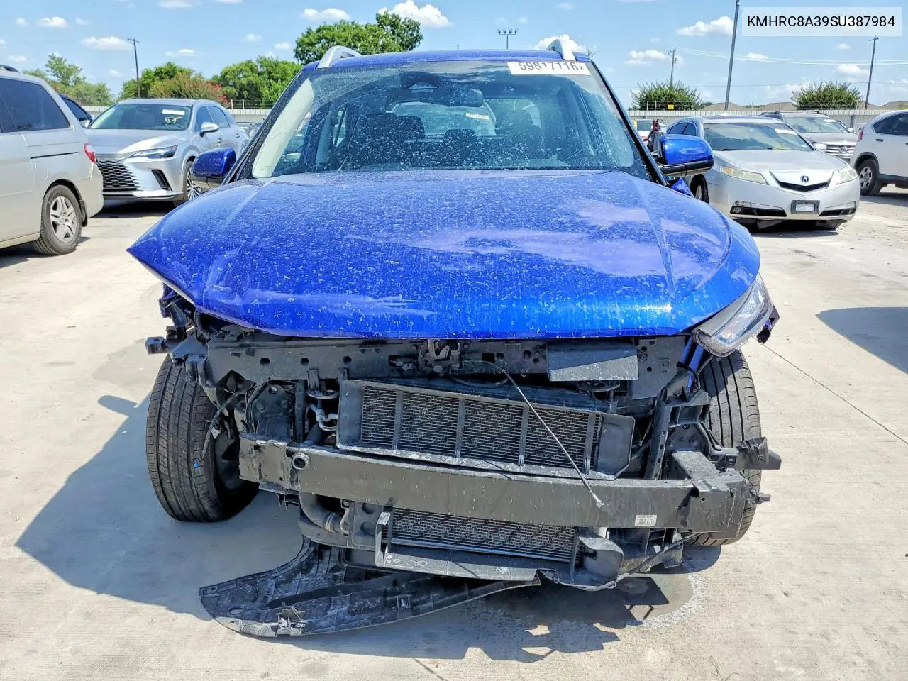 2025 Hyundai Venue Sel VIN: KMHRC8A39SU387984 Lot: 59817116