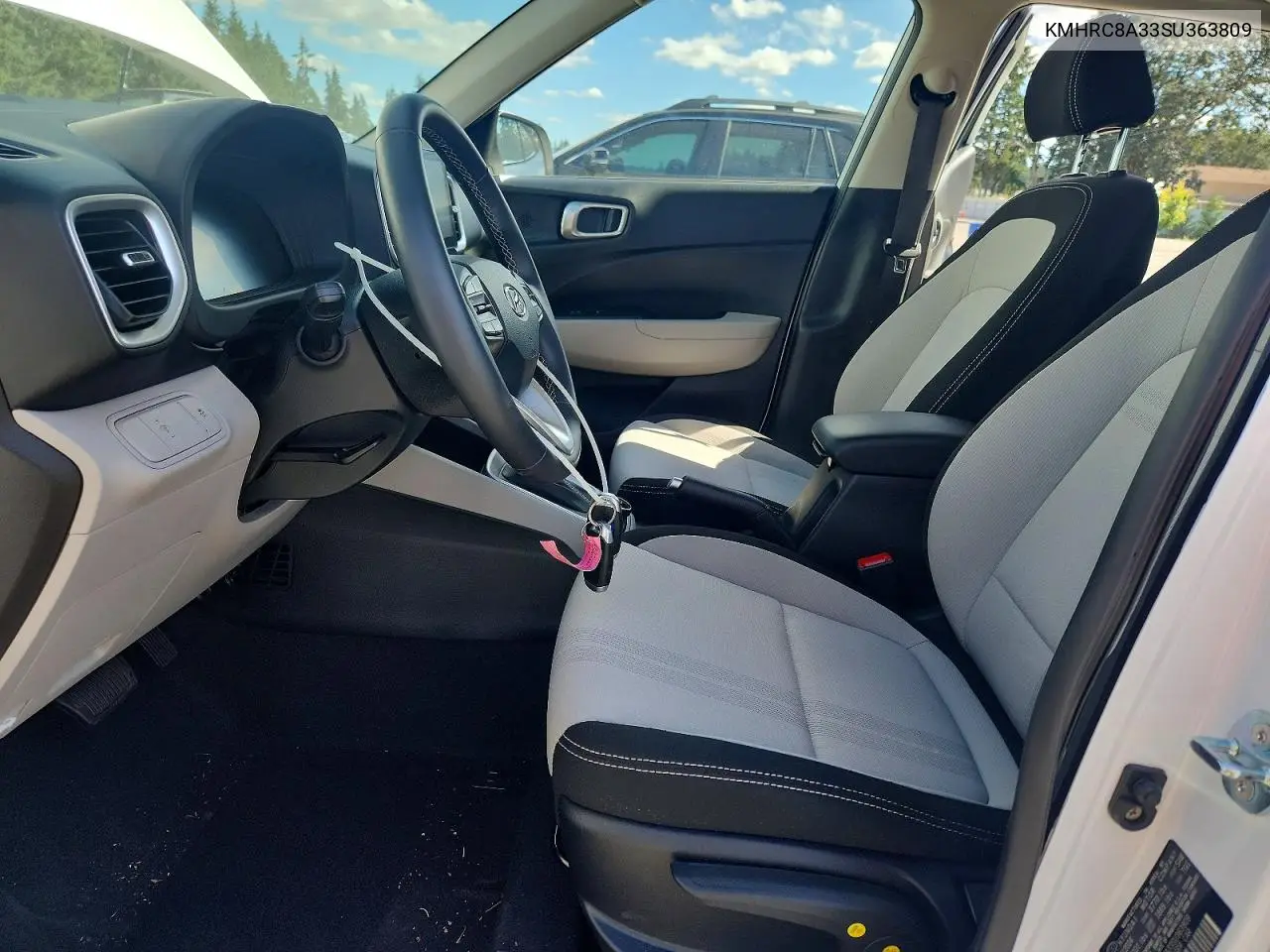 2025 Hyundai Venue Sel VIN: KMHRC8A33SU363809 Lot: 60077256
