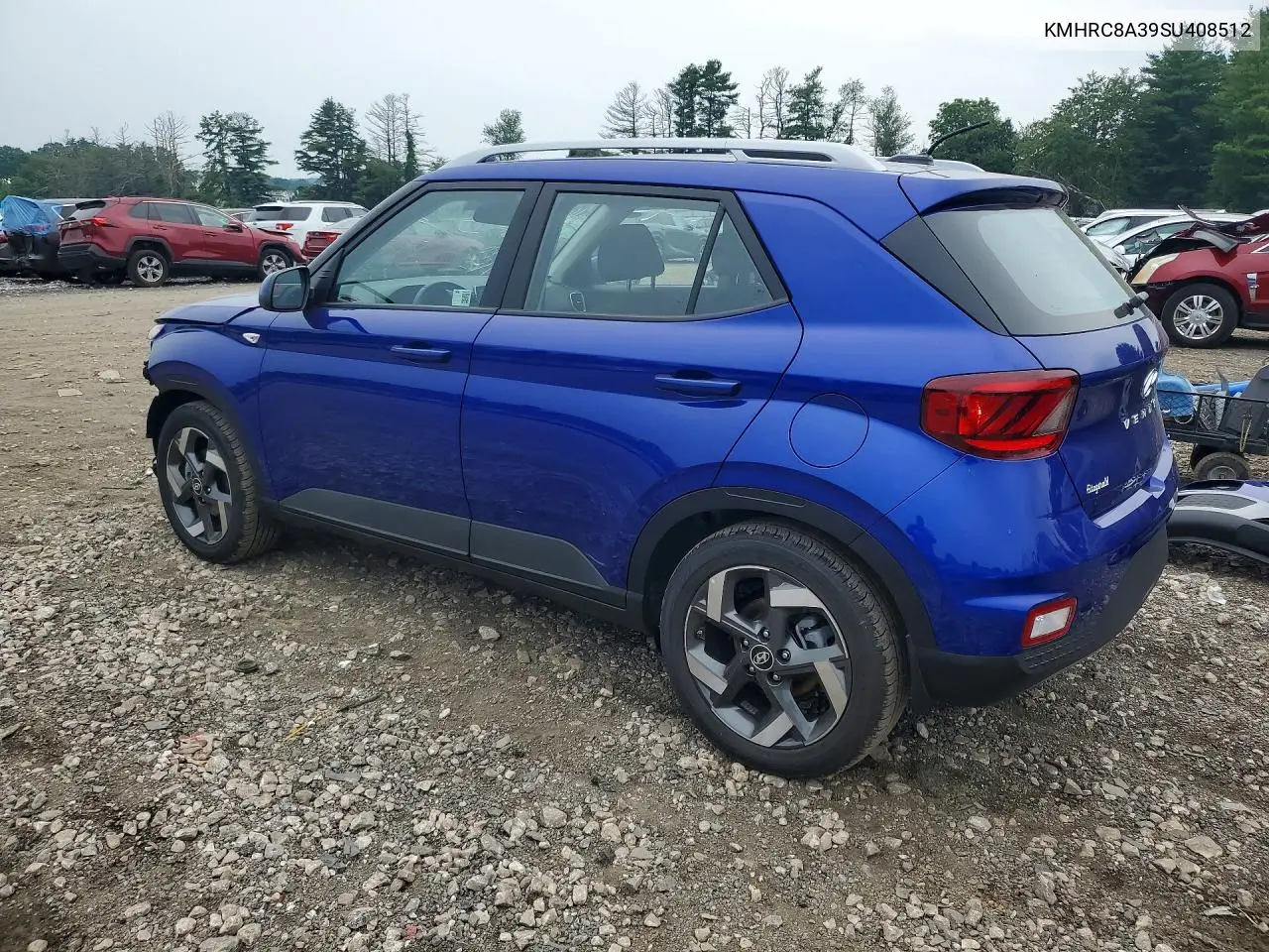 2025 Hyundai Venue Sel VIN: KMHRC8A39SU408512 Lot: 60514426