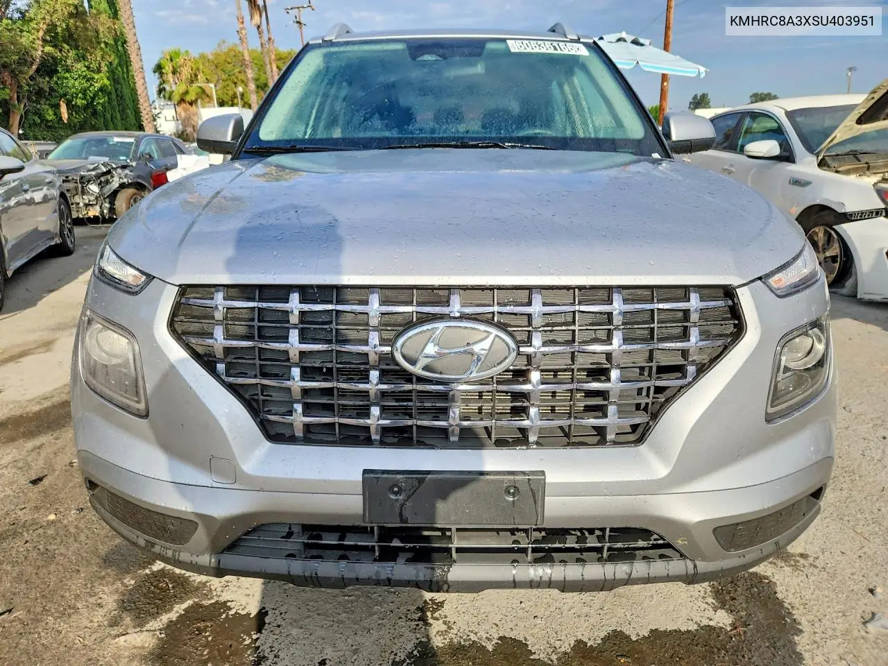 2025 Hyundai Venue Sel VIN: KMHRC8A3XSU403951 Lot: 60636166