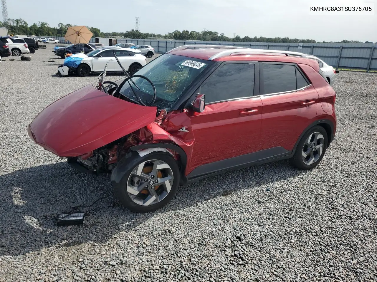 2025 Hyundai Venue Limited VIN: KMHRC8A31SU376705 Lot: 60999646