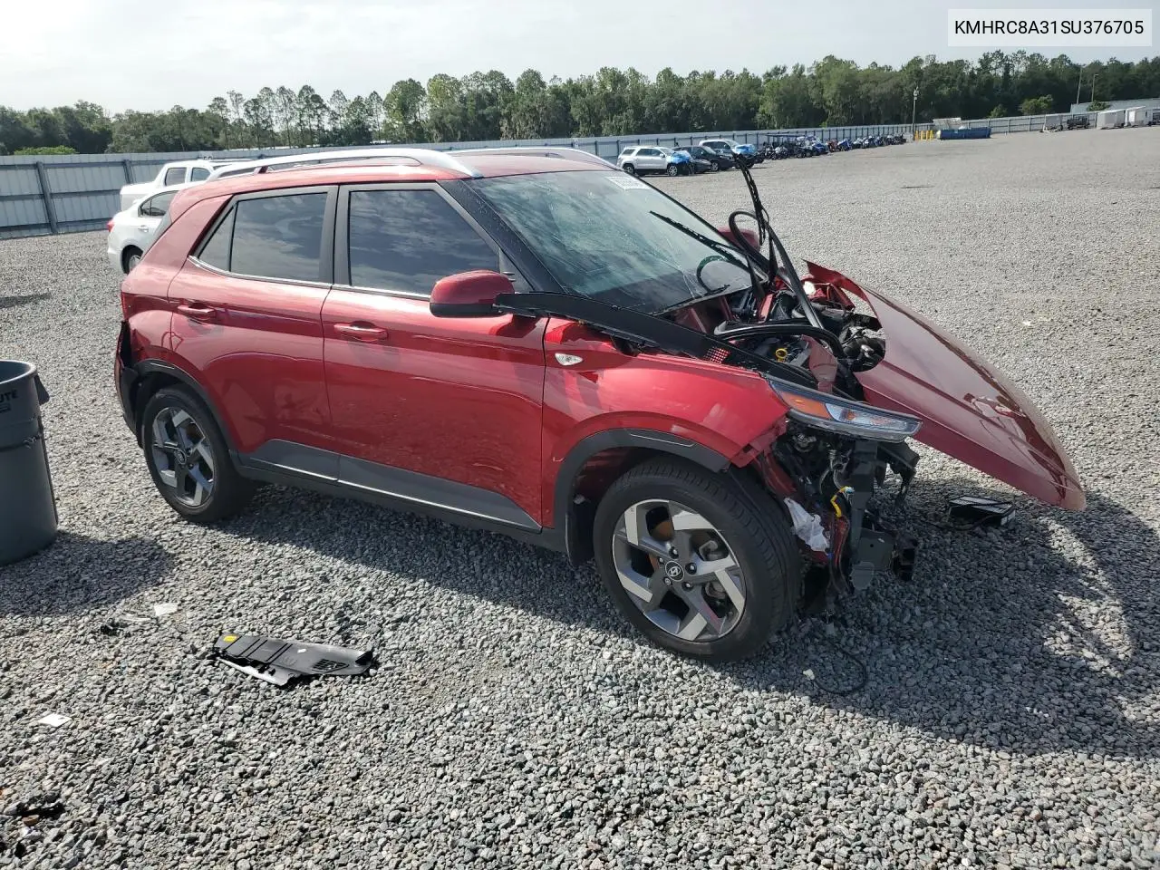 2025 Hyundai Venue Limited VIN: KMHRC8A31SU376705 Lot: 60999646