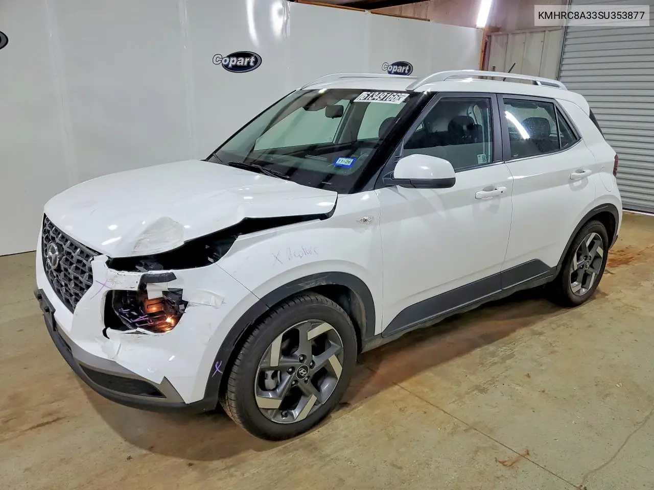 2025 Hyundai Venue Sel VIN: KMHRC8A33SU353877 Lot: 61349166