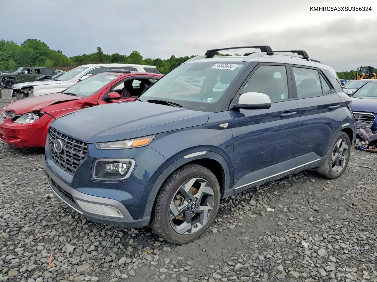 2025 Hyundai Venue Limited VIN: KMHRC8A3XSU356324 Lot: 73343485