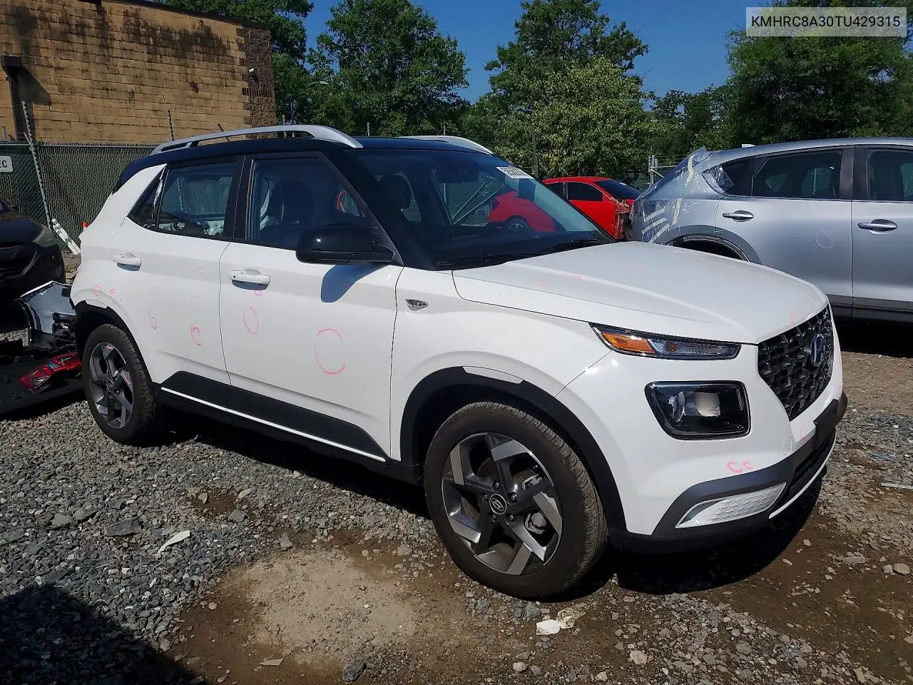 2026 Hyun Venue VIN: KMHRC8A30TU429315 Lot: 58562036