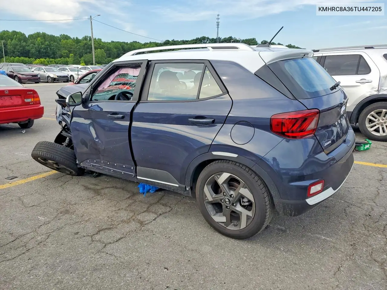 2026 Hyundai Venue Sel VIN: KMHRC8A36TU447205 Lot: 58694556