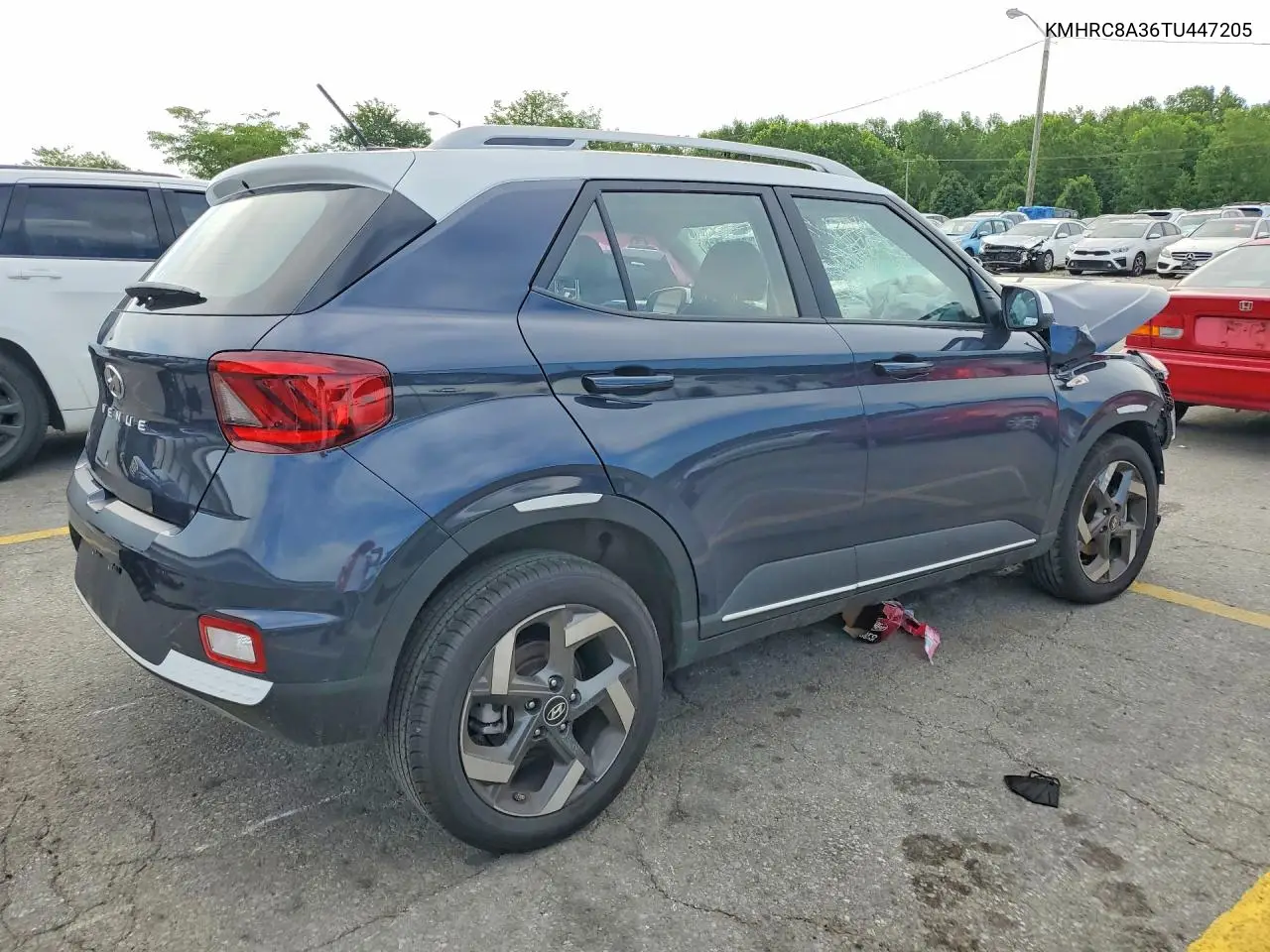 2026 Hyundai Venue Sel VIN: KMHRC8A36TU447205 Lot: 58694556