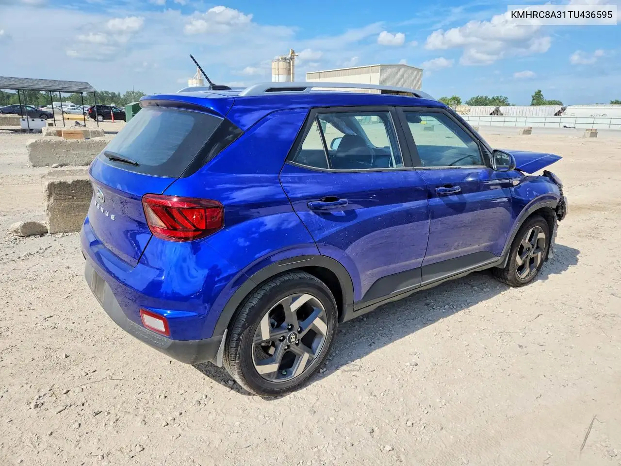 2026 Hyundai Venue Sel VIN: KMHRC8A31TU436595 Lot: 59221556