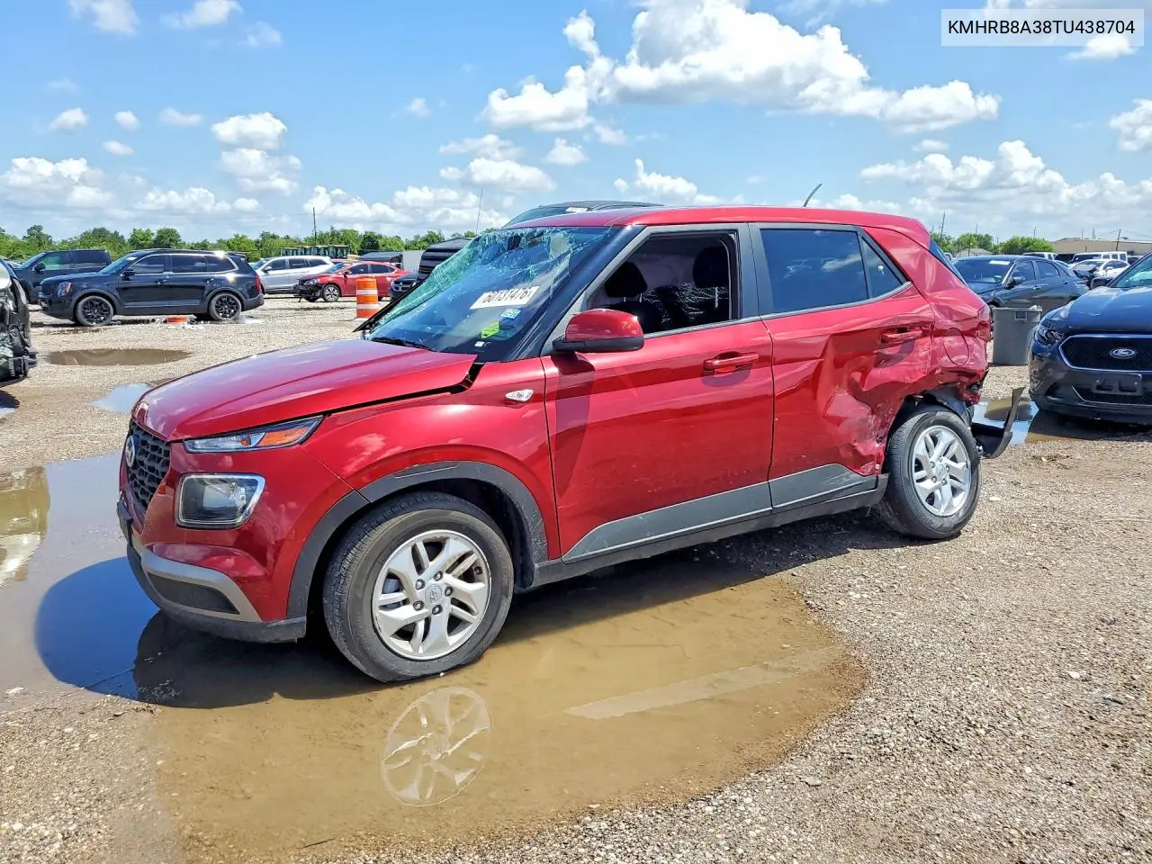 2026 Hyundai Venue Se VIN: KMHRB8A38TU438704 Lot: 60131476