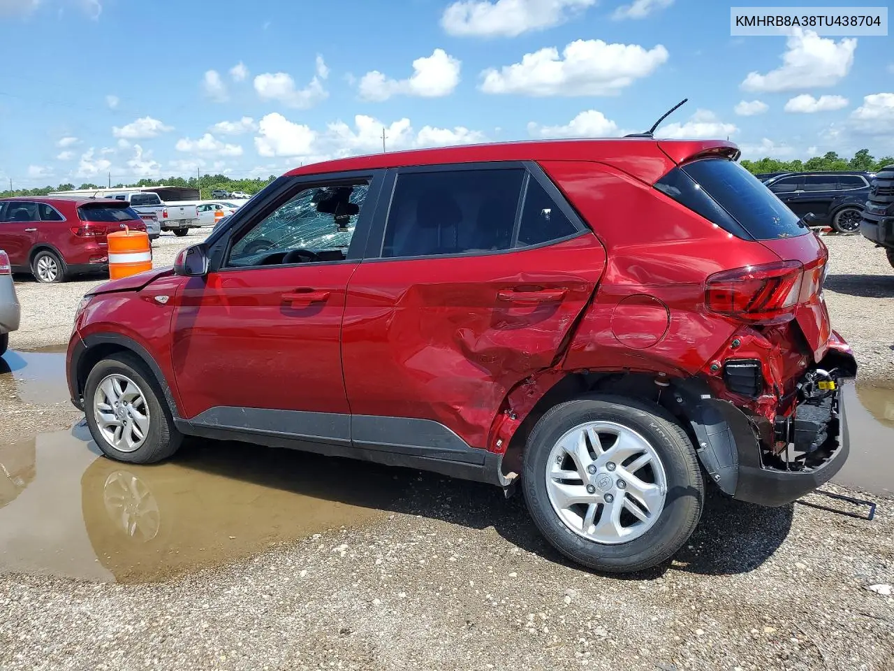 2026 Hyundai Venue Se VIN: KMHRB8A38TU438704 Lot: 60131476