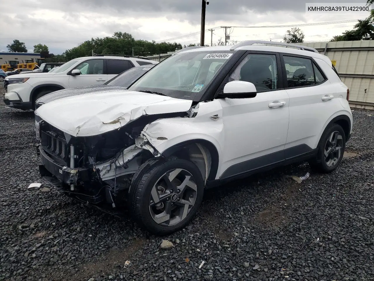 2026 Hyundai Venue Sel VIN: KMHRC8A39TU422900 Lot: 60454686