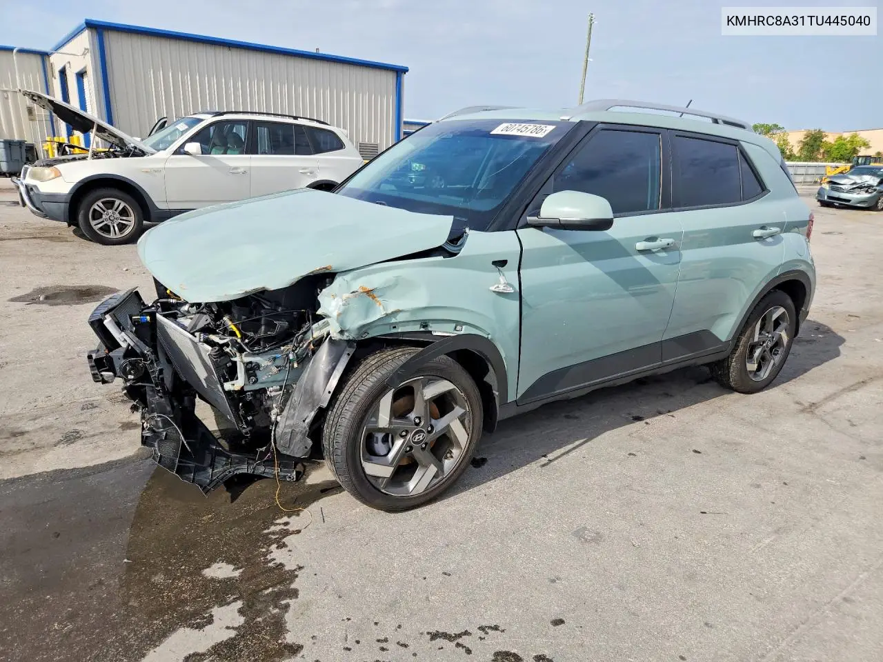 2026 Hyundai Venue Sel VIN: KMHRC8A31TU445040 Lot: 60745786