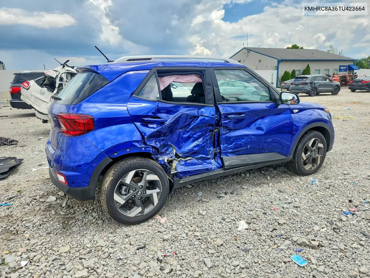 2026 Hyundai Venue Sel VIN: KMHRC8A36TU423664 Lot: 60761356