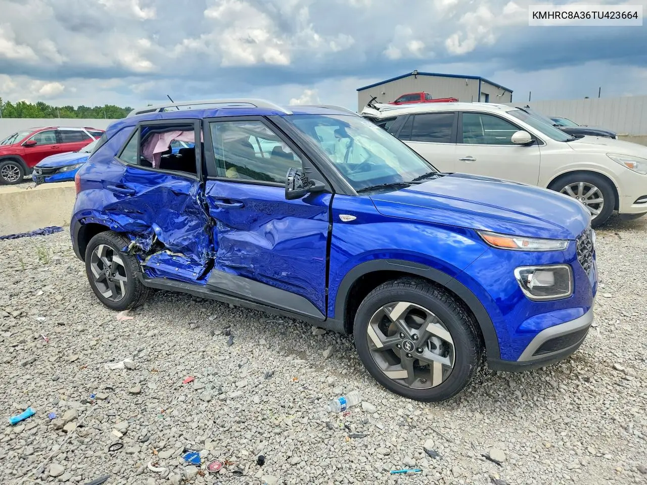 2026 Hyundai Venue Sel VIN: KMHRC8A36TU423664 Lot: 60761356