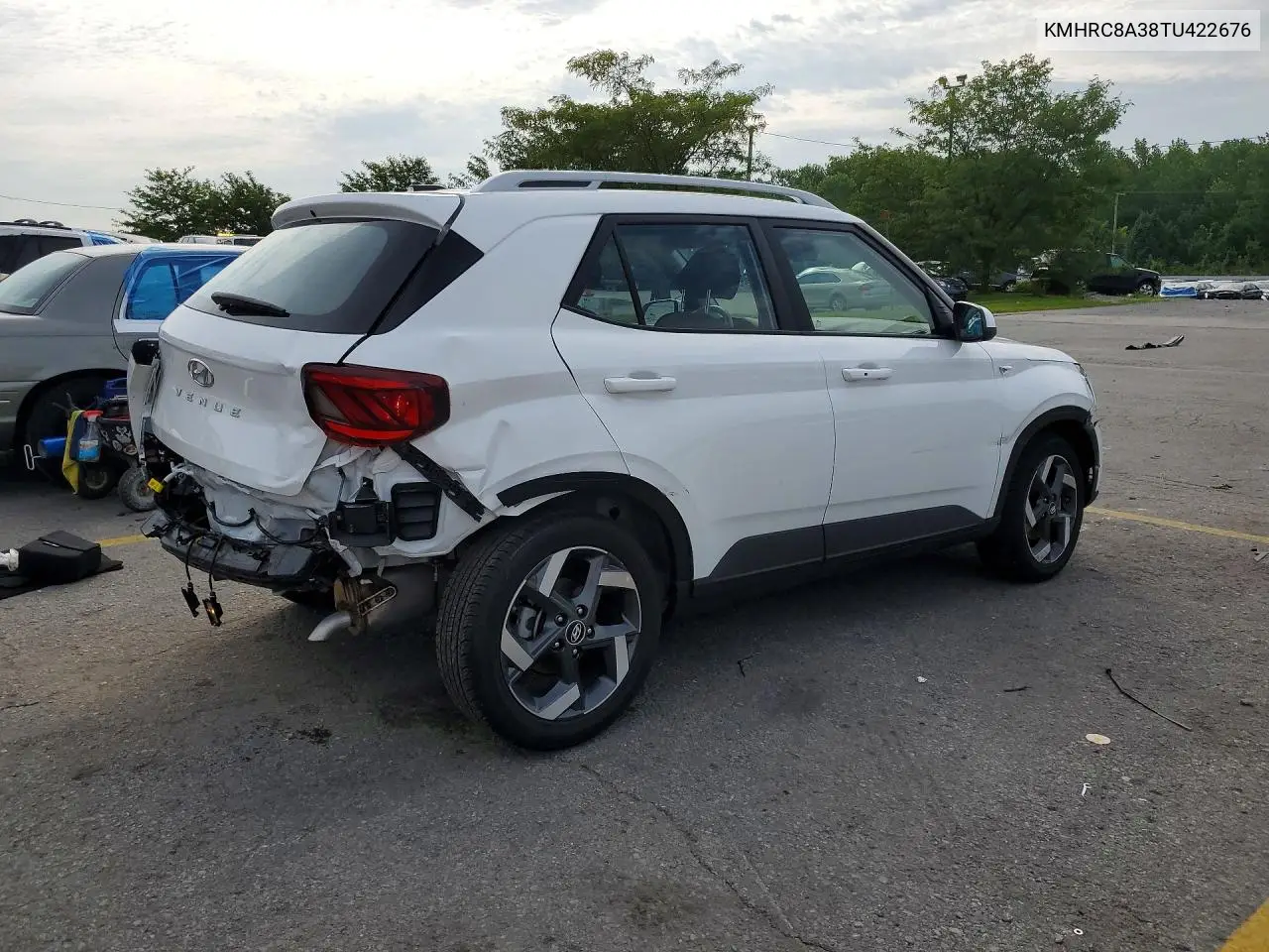 2026 Hyundai Venue Sel VIN: KMHRC8A38TU422676 Lot: 60992826