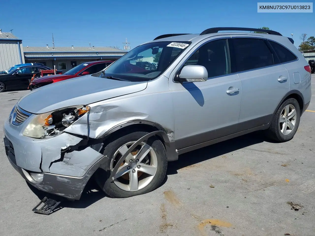 2007 Hyundai Veracruz Gls VIN: KM8NU73C97U013823 Lot: 48336946