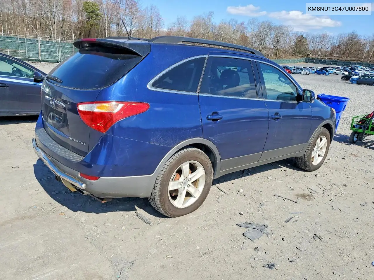2007 Hyundai Veracruz Gls VIN: KM8NU13C47U007800 Lot: 48824046