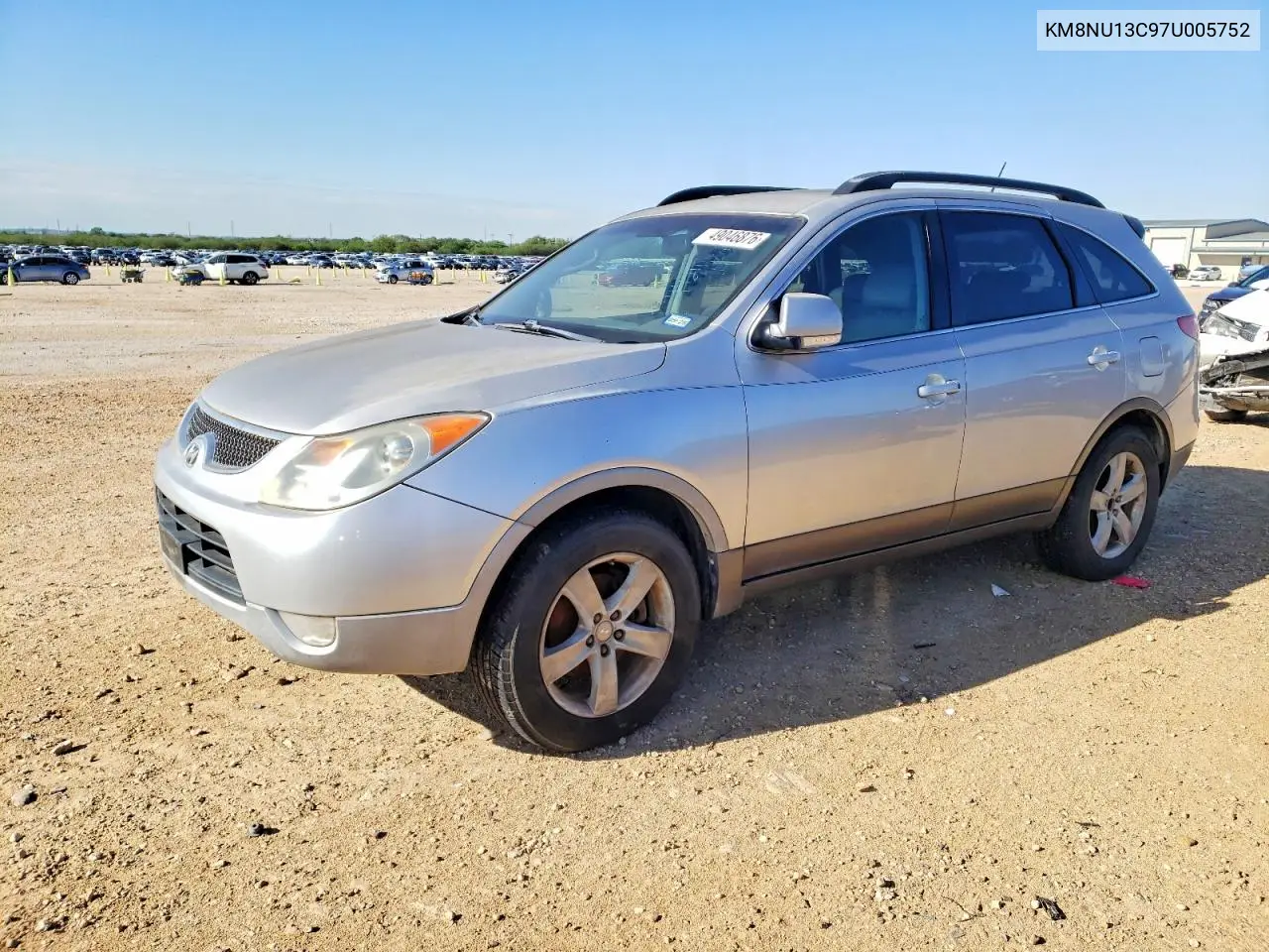 2007 Hyundai Veracruz Gls VIN: KM8NU13C97U005752 Lot: 49046876