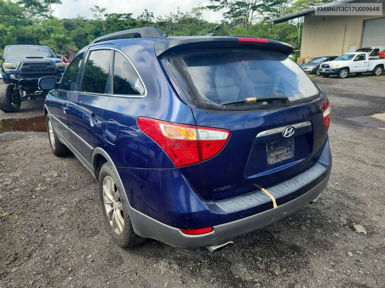 2007 Hyundai Veracruz Gls VIN: KM8NU13C17U009648 Lot: 60751346
