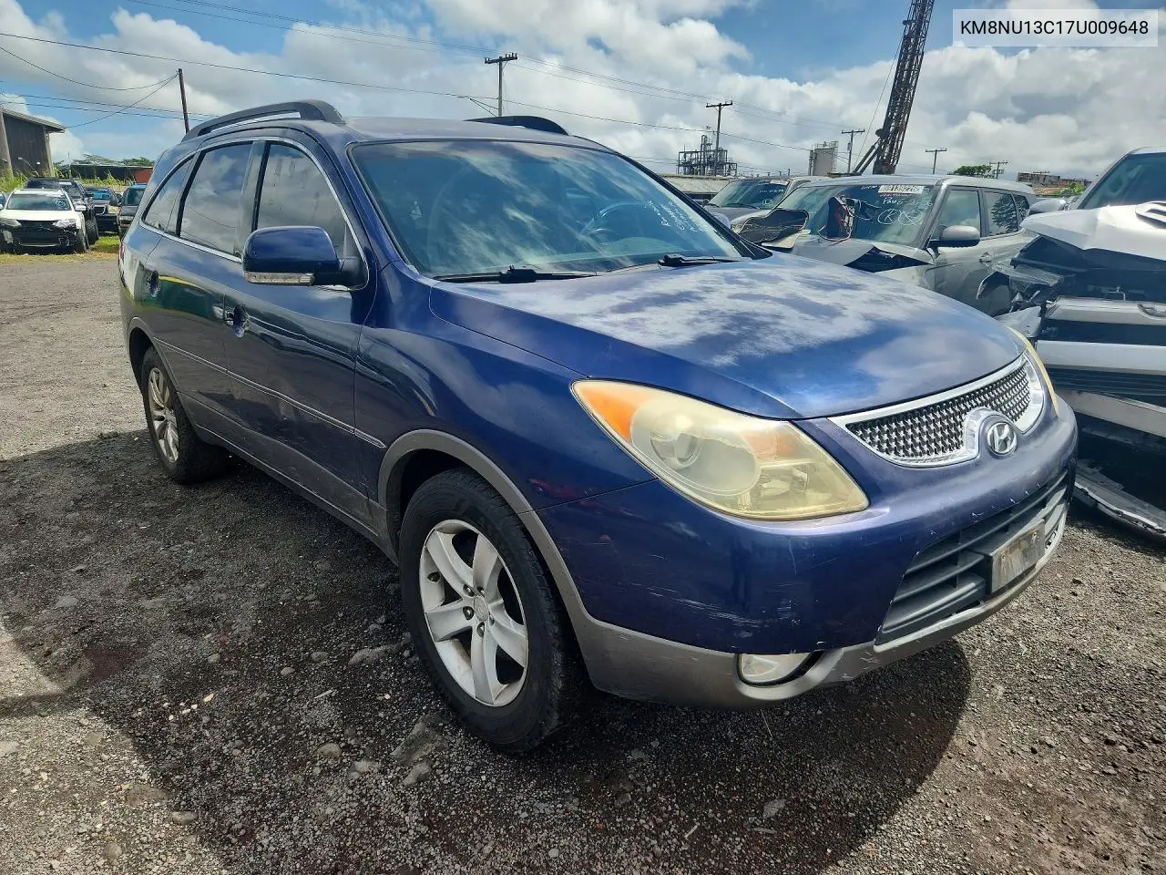 2007 Hyundai Veracruz Gls VIN: KM8NU13C17U009648 Lot: 60751346