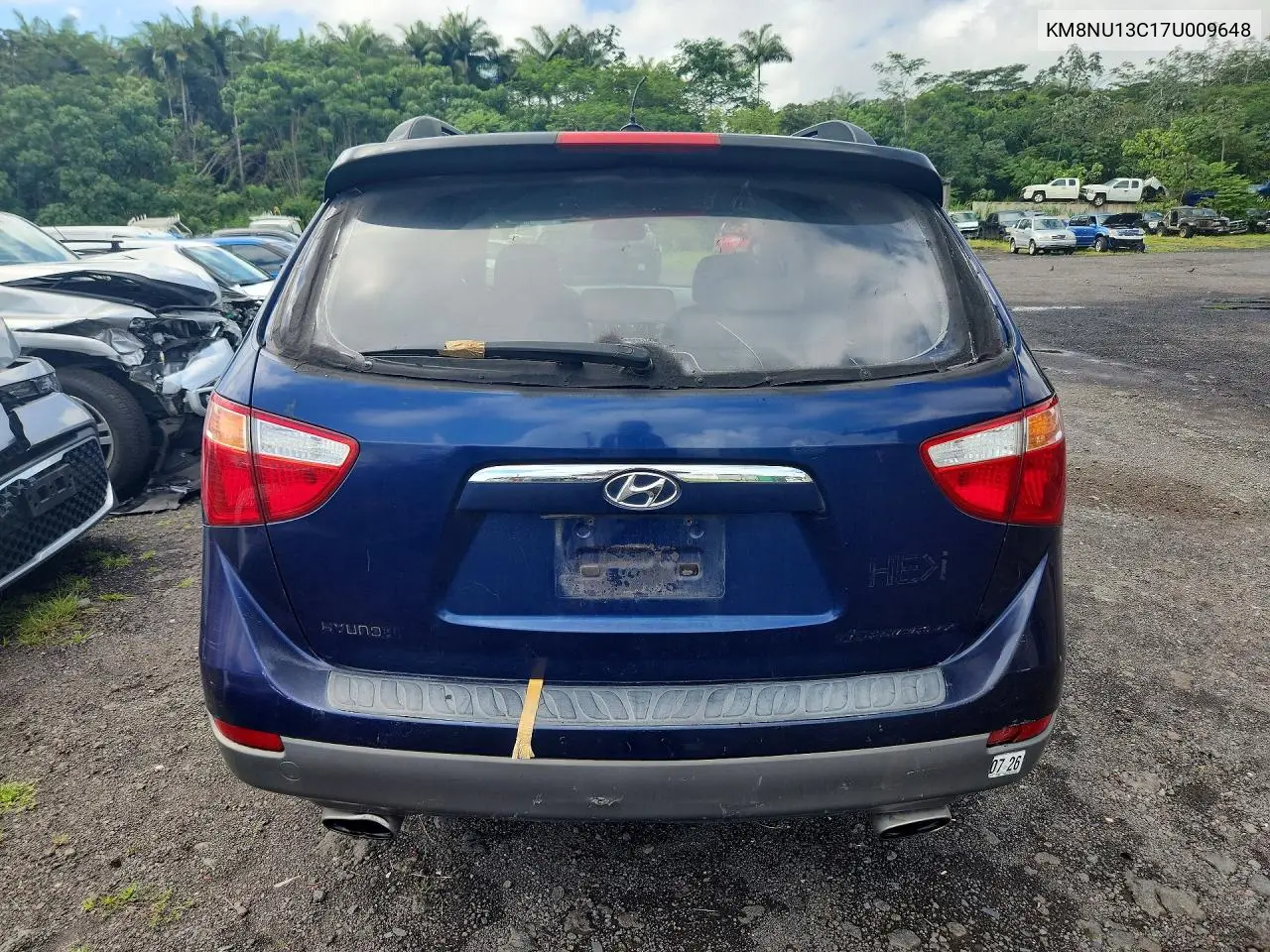 2007 Hyundai Veracruz Gls VIN: KM8NU13C17U009648 Lot: 60751346
