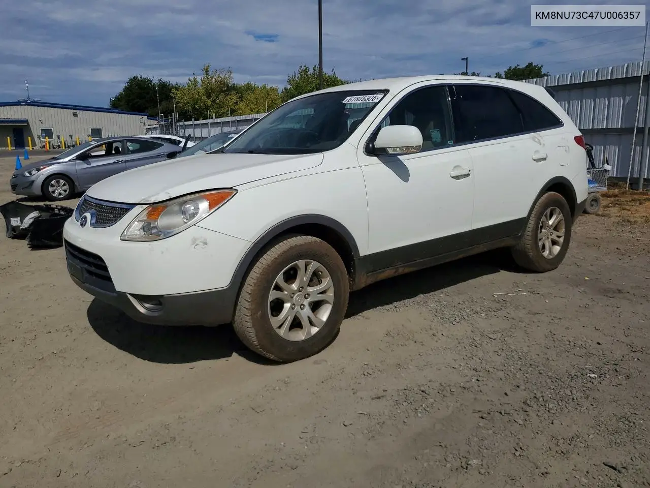 2007 Hyundai Veracruz Gls VIN: KM8NU73C47U006357 Lot: 61805306