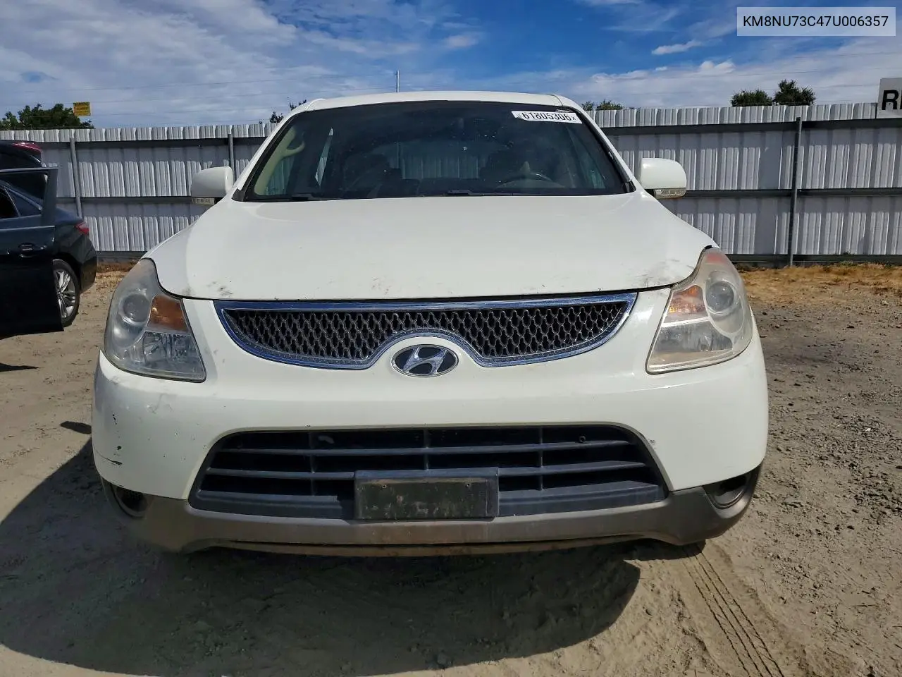 2007 Hyundai Veracruz Gls VIN: KM8NU73C47U006357 Lot: 61805306