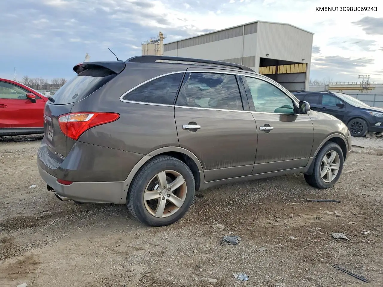 2008 Hyundai Veracruz Gls VIN: KM8NU13C98U069243 Lot: 47249786