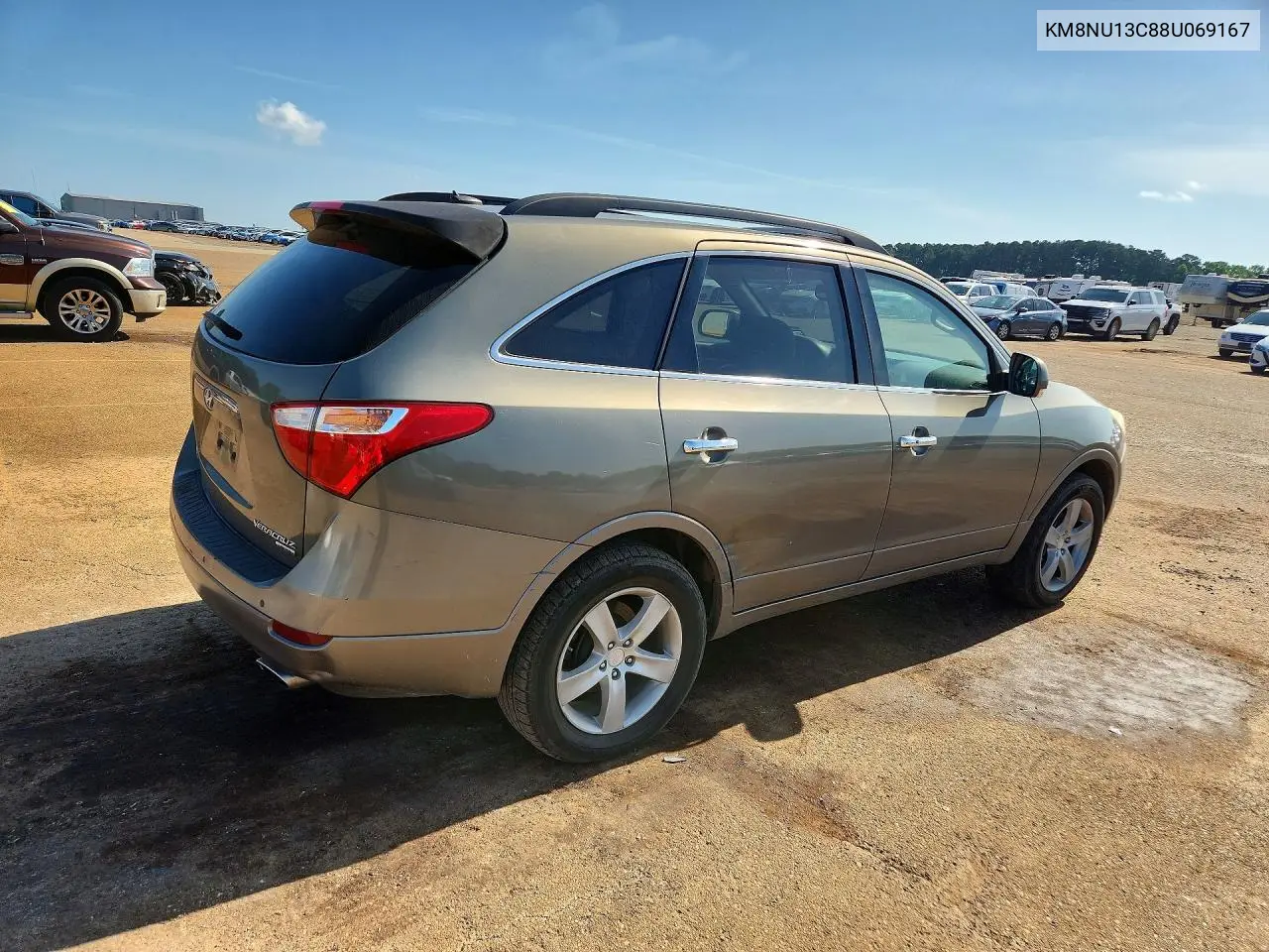 2008 Hyundai Veracruz Gls VIN: KM8NU13C88U069167 Lot: 55187116