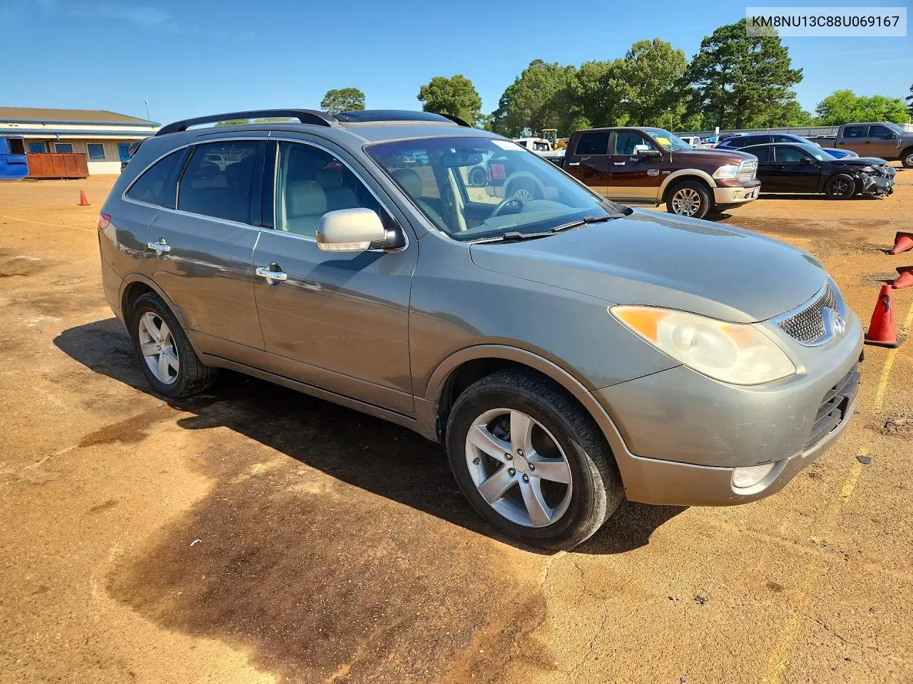2008 Hyundai Veracruz Gls VIN: KM8NU13C88U069167 Lot: 55187116