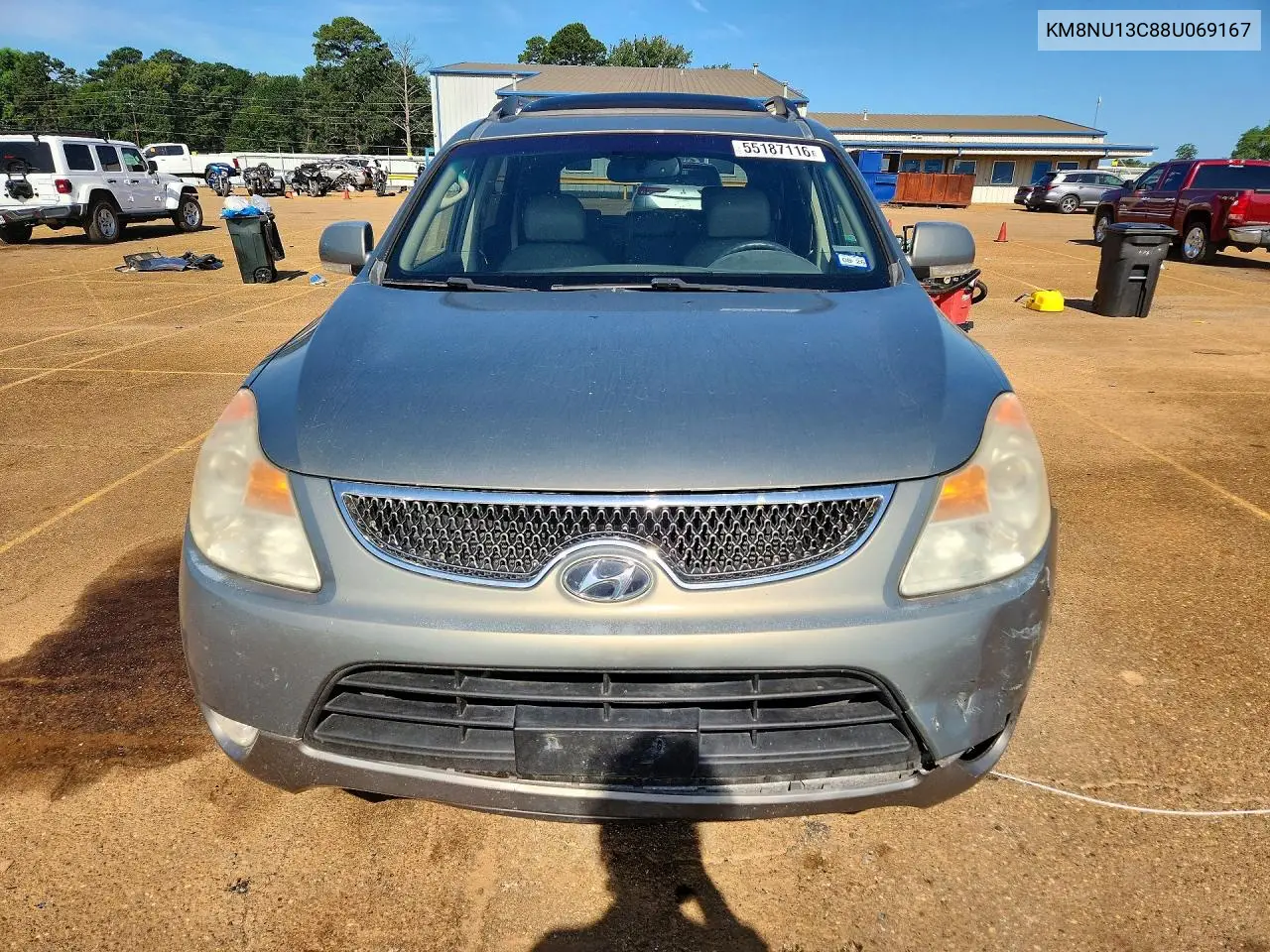 2008 Hyundai Veracruz Gls VIN: KM8NU13C88U069167 Lot: 55187116