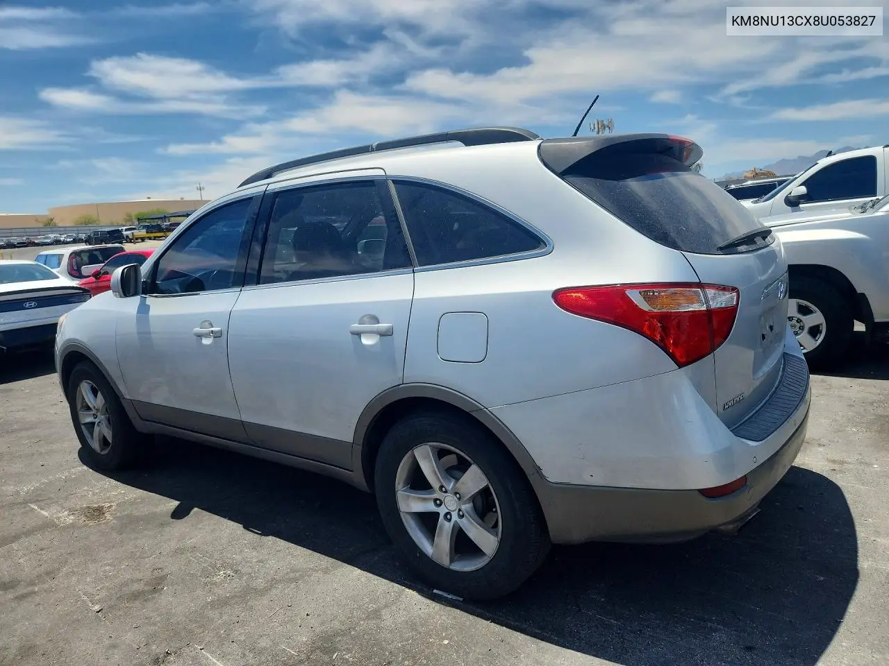 2008 Hyundai Veracruz Gls VIN: KM8NU13CX8U053827 Lot: 55942206