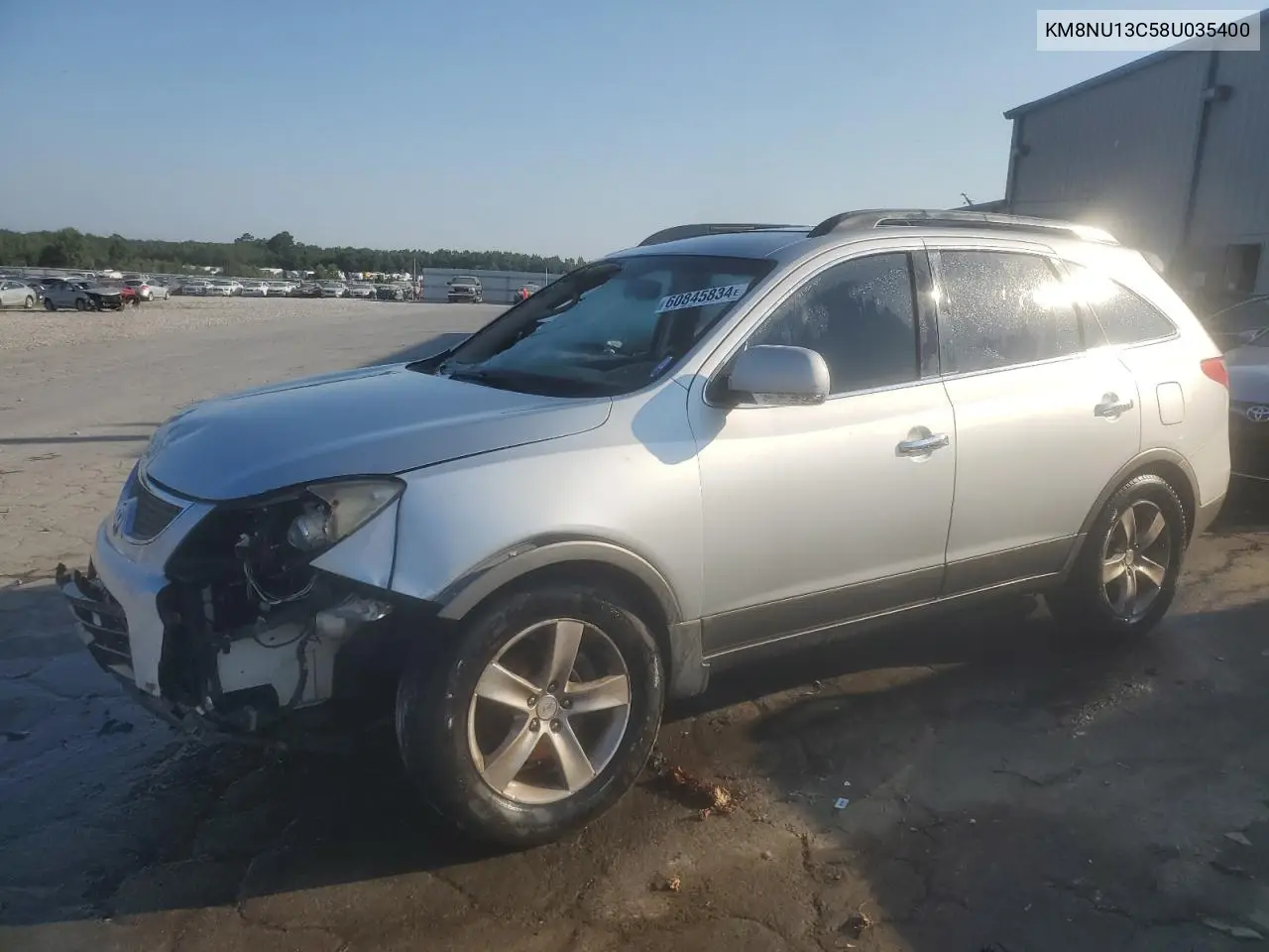 2008 Hyundai Veracruz Gls VIN: KM8NU13C58U035400 Lot: 58008816