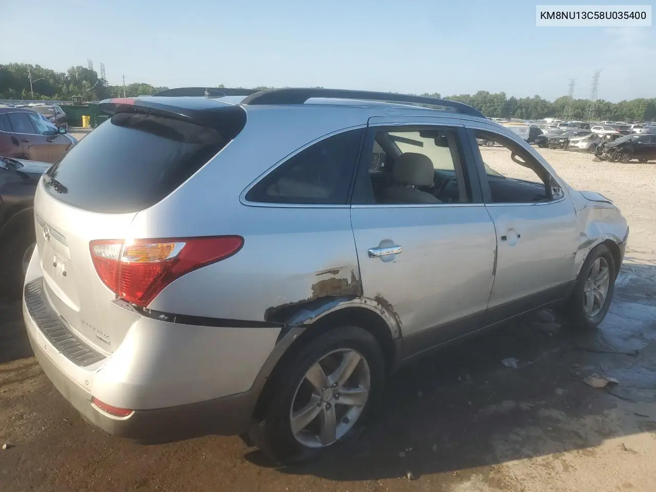 2008 Hyundai Veracruz Gls VIN: KM8NU13C58U035400 Lot: 58008816