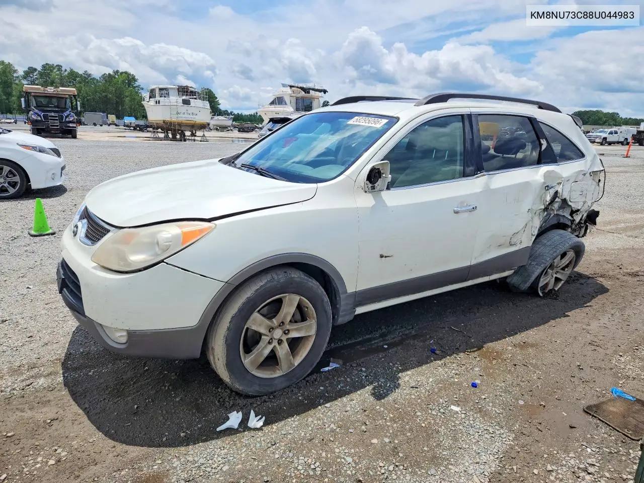 2008 Hyundai Veracruz Gls VIN: KM8NU73C88U044983 Lot: 58295096