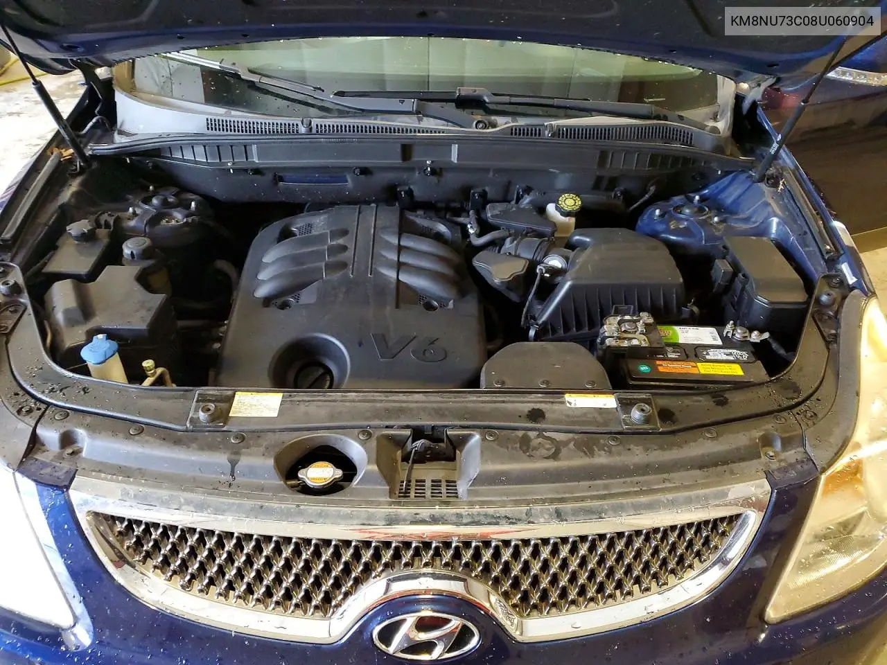 2008 Hyundai Veracruz Gls VIN: KM8NU73C08U060904 Lot: 60009296