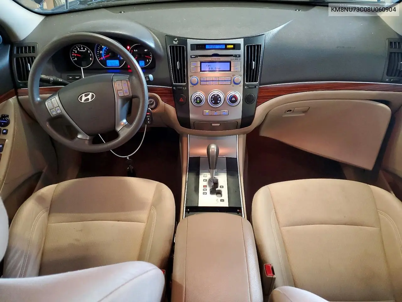 2008 Hyundai Veracruz Gls VIN: KM8NU73C08U060904 Lot: 60009296