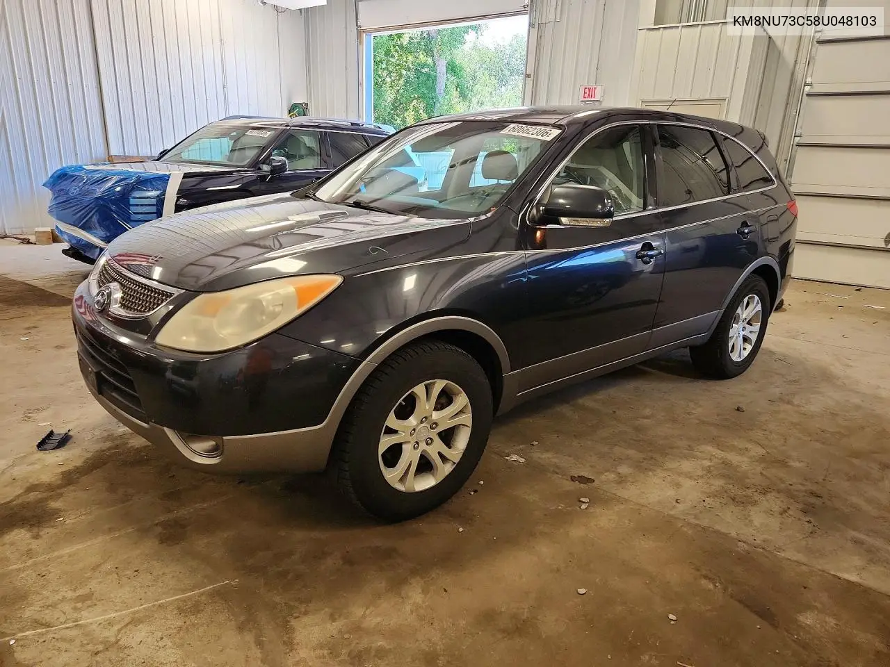 2008 Hyundai Veracruz Gls/Se/Limited VIN: KM8NU73C58U048103 Lot: 60662306