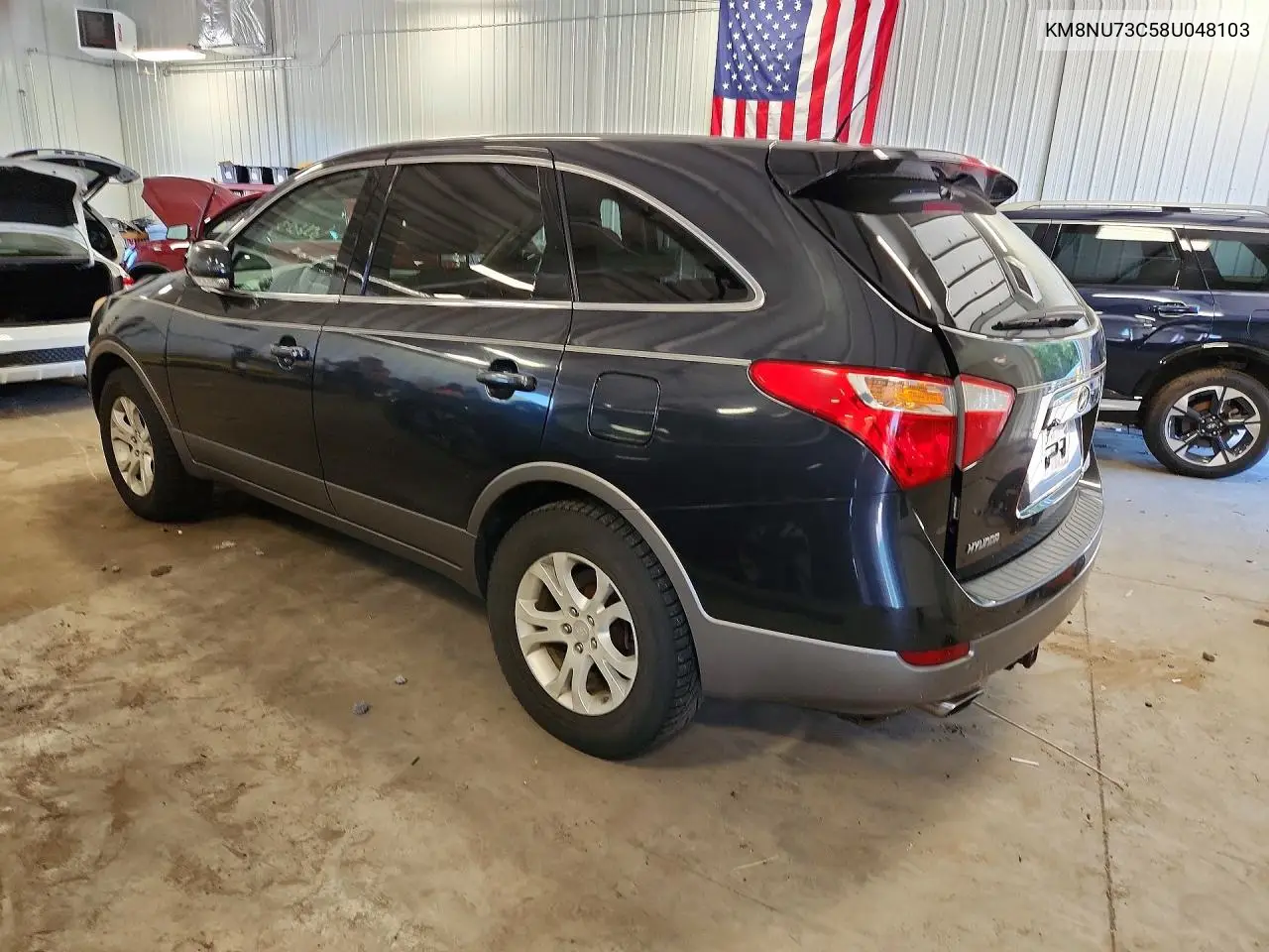 2008 Hyundai Veracruz Gls/Se/Limited VIN: KM8NU73C58U048103 Lot: 60662306